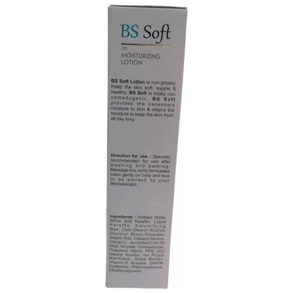 BS Soft Moist Lotion 200 ml, Pack of 1 BS Soft Moist Lotion 200 ml, Pack of 1