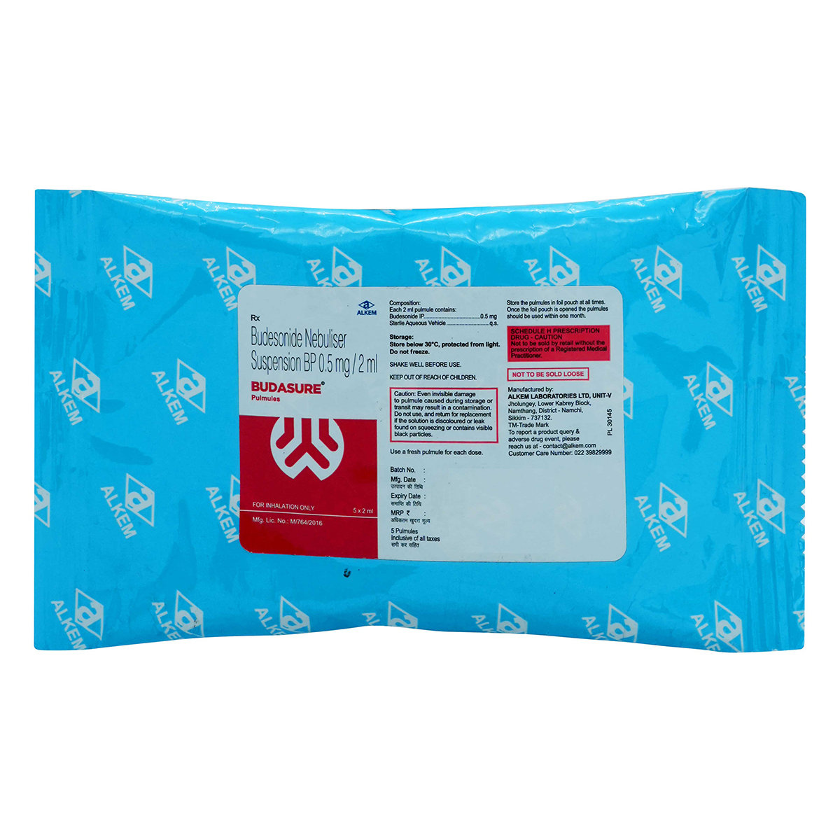 Budasure 0.5 Pulmules 5 x 2 ml, Pack of 5 RESPULES Budasure 0.5 Pulmules 5 x 2 ml, Pack of 5 RESPULES