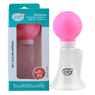 Budds Buddy Silicone Breast Pump 1's, Pack of 1