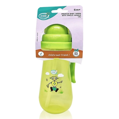 Budds Buddy Baby Sipper Single Handle 1's, Pack of 1