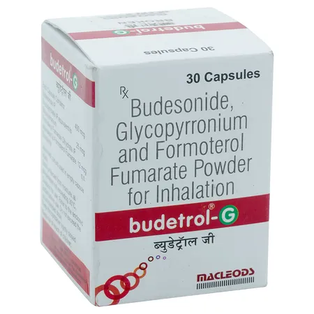 Budetrol-G 400/25/12 Capsule 30's