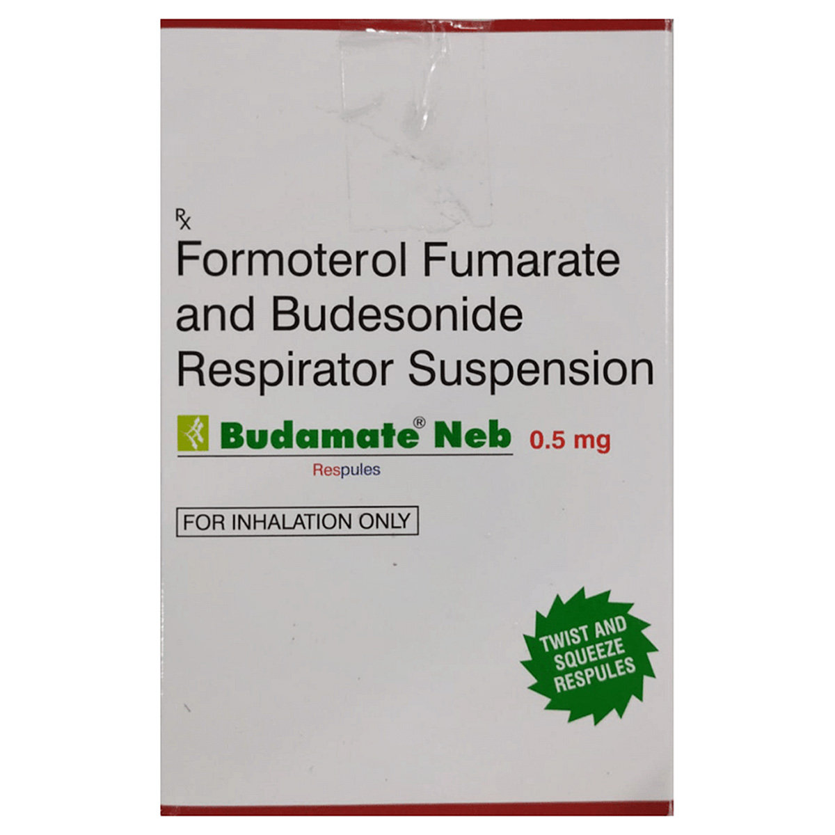 Budamate Neb 0.5 mg Respules 5 x 2 ml, Pack of 1 Respules Budamate Neb 0.5 mg Respules 5 x 2 ml, Pack of 1 Respules