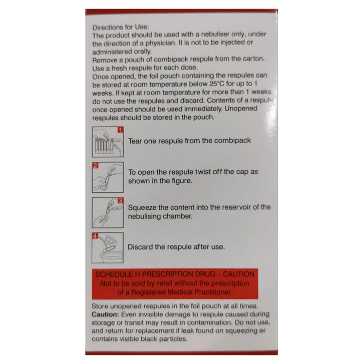 Budamate Neb 0.5 mg Respules 5 x 2 ml, Pack of 1 Respules Budamate Neb 0.5 mg Respules 5 x 2 ml, Pack of 1 Respules