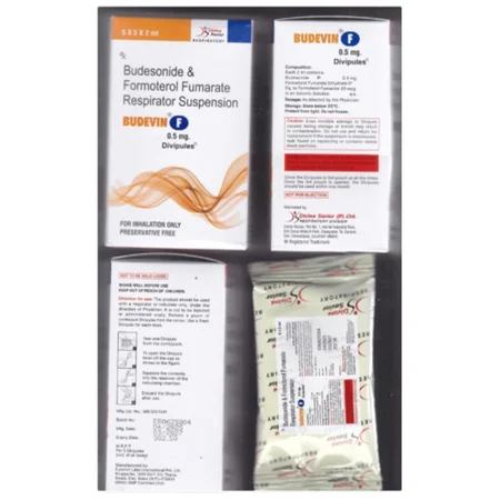 Budevin F 0.5 mg Divipule 5x2 ml
