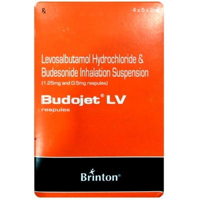 Budojet LV Respules 5x2 ml, Pack of 1 RESPULES