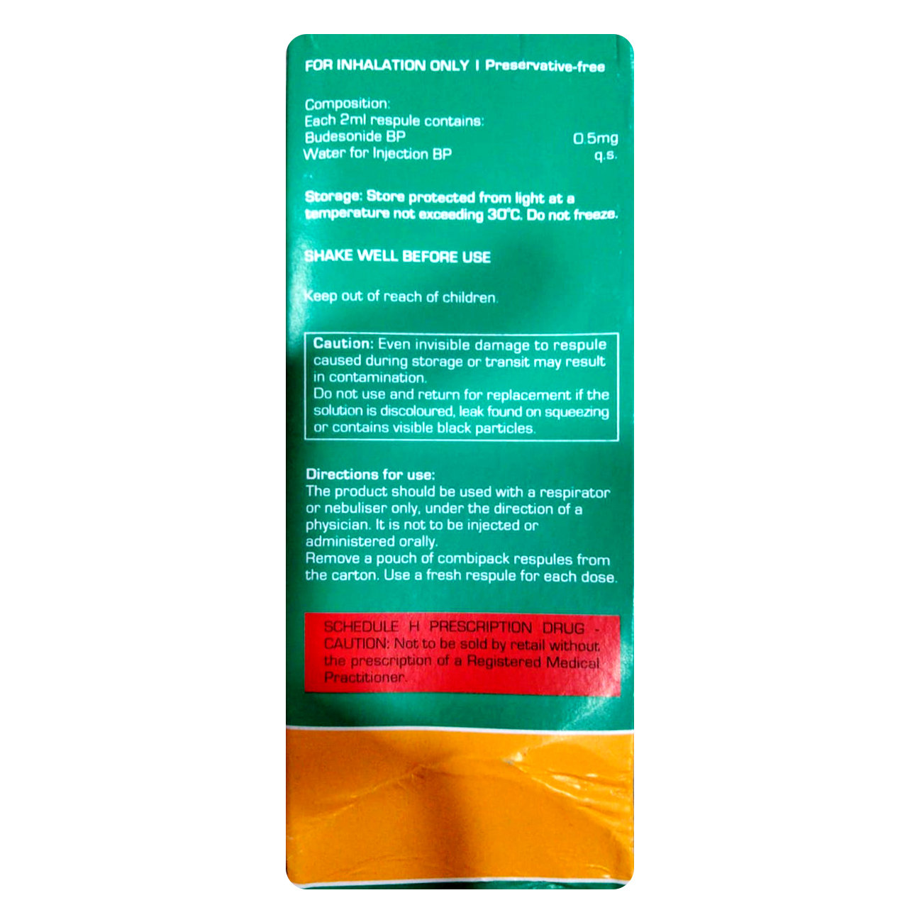 Budojet 0.5 mg Respules 5x2 ml, Pack of 1 RESPULES Budojet 0.5 mg Respules 5x2 ml, Pack of 1 RESPULES