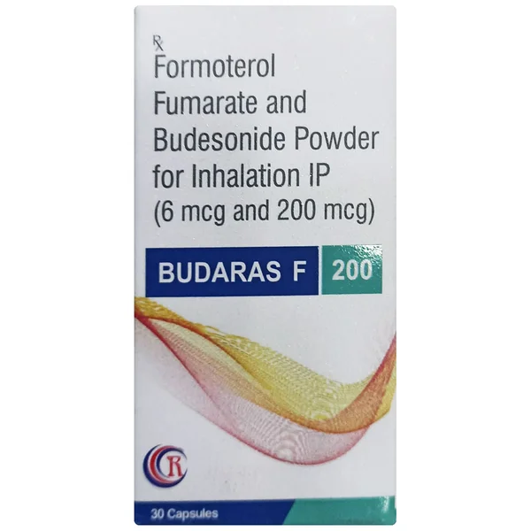 Budaras F 200 Powder For Inhalation Capsule 30's