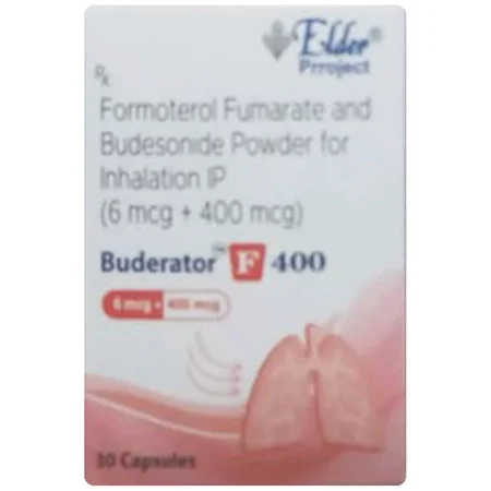Buderator F 400 Powder For Inhalation Capsule 30's