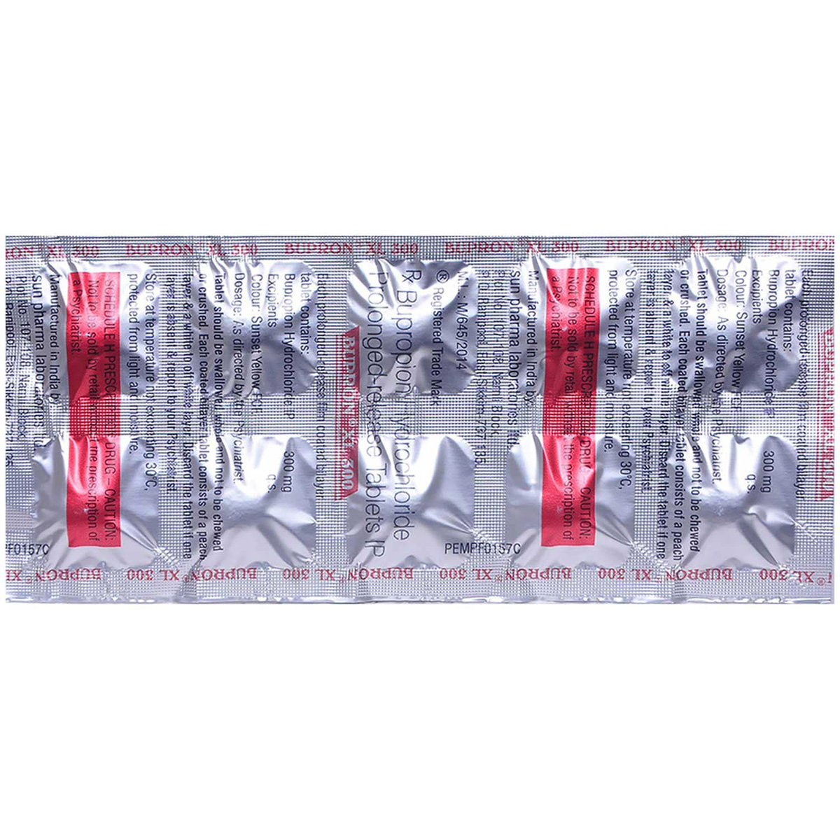 Bupron XL 300 Tablet 10's, Pack of 10 TABLETS Bupron XL 300 Tablet 10's, Pack of 10 TABLETS