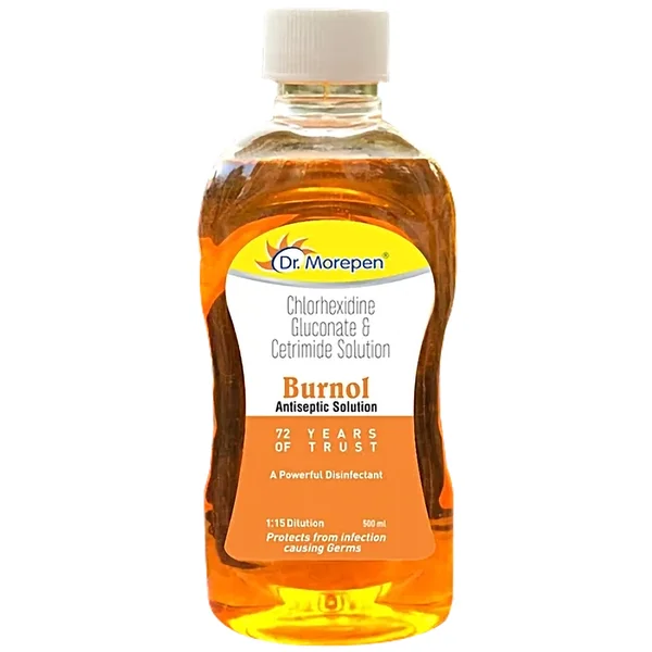 Dr.Morepen Burnol Antiseptic Solution, 500 ml, Pack of 1