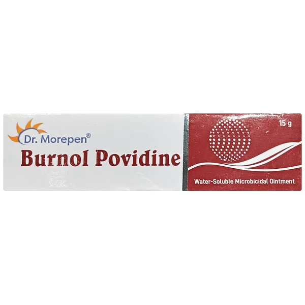 Dr.Morepen Burnol Povidine 10% Ointment, 15 gm