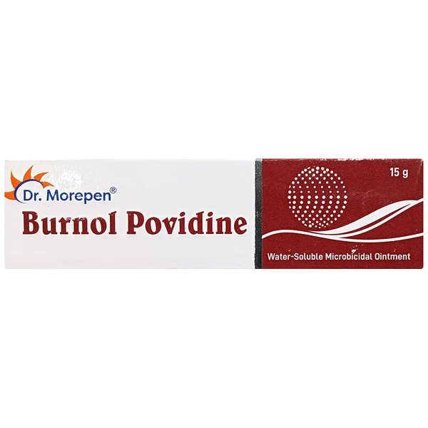Dr.Morepen Burnol Povidine 5% Ointment, 15 gm
