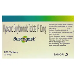 Buy Buscogast Tablet | 19 Minutes Delivery | Apollo Pharmacy