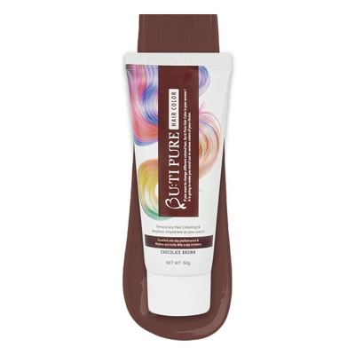 Butipure Chocolate Brown Hair Colour, 60 gm, Pack of 1