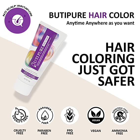 Butipure Luminous Voilet Hair Colour, 60 gm, Pack of 1 Butipure Luminous Voilet Hair Colour, 60 gm, Pack of 1