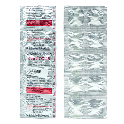 Bvert-OD 48 Tablet 10's, Pack of 10 TABLETS