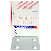 Cabgolin 0.5 Tablet 4's, Pack of 4 TABLETS