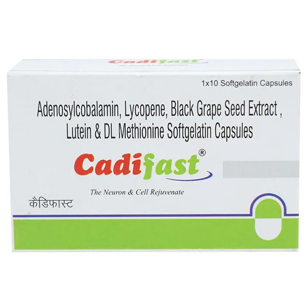Cadifast Capsule 10's, Pack of 10 CapsuleS
