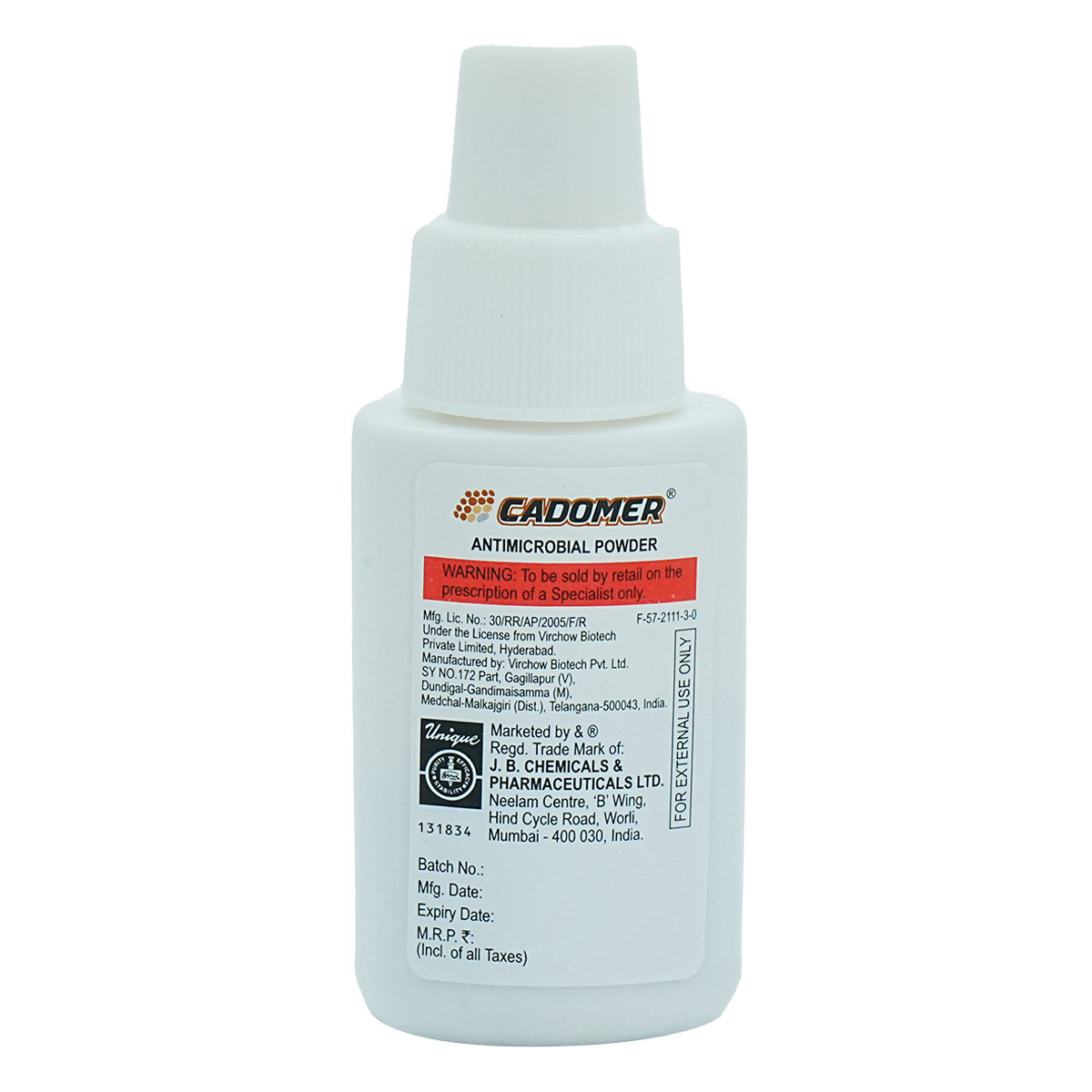 Cadomer Powder 10 gm, Pack of 1 POWDER Cadomer Powder 10 gm, Pack of 1 POWDER