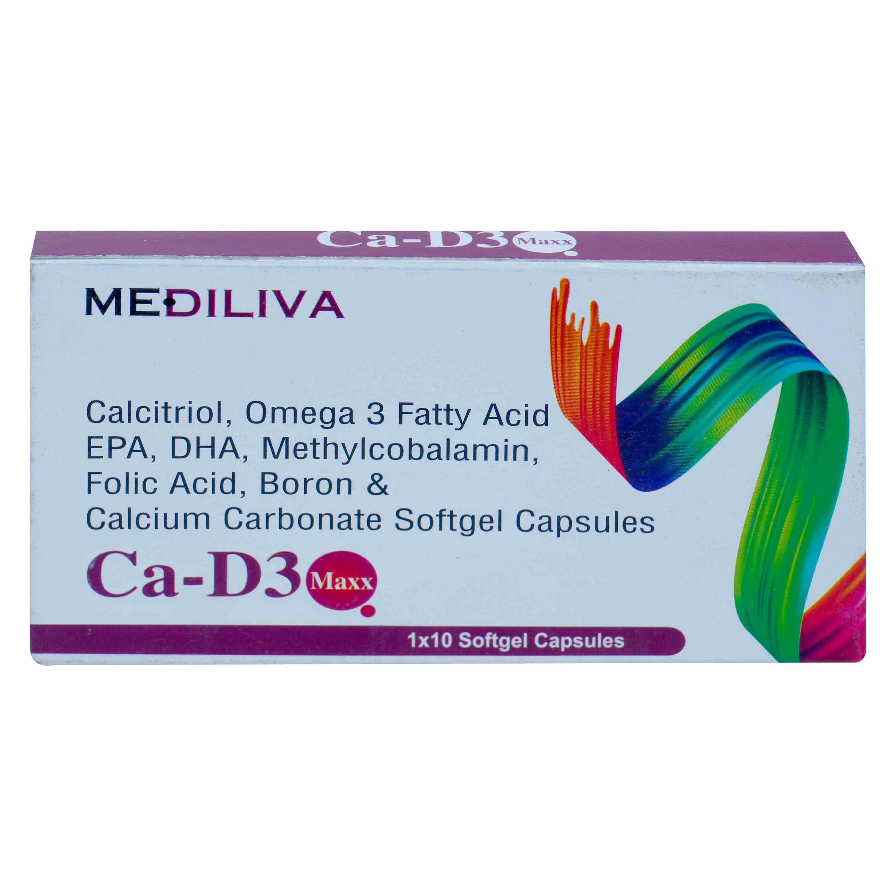 CA-D3 Maxx Softgel Capsule 10's, Pack of 10 CAPSULES CA-D3 Maxx Softgel Capsule 10's, Pack of 10 CAPSULES