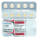 Cadiquis 2.5 Tablet 10's, Pack of 10 TABLETS