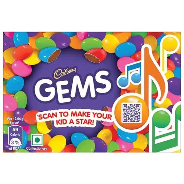 Cadbury Gems Chocolate, 28.48 gm