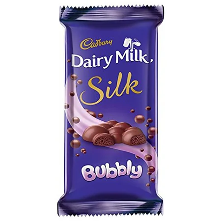 Cadbury Dairy Milk Silk Bubble Chocolate, 58 gm