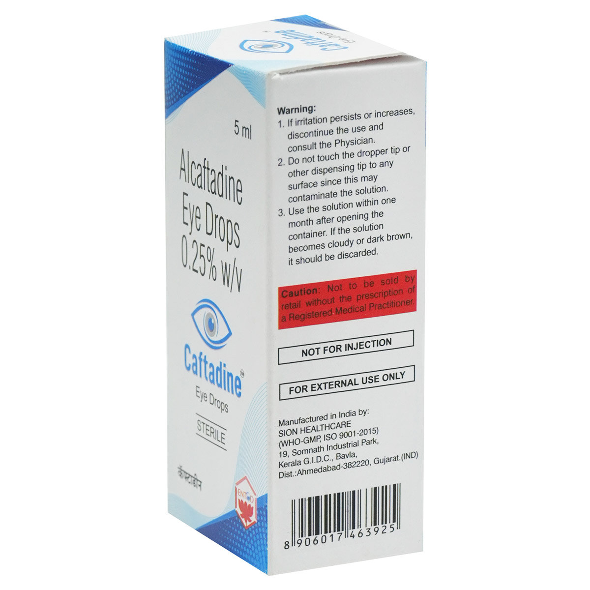 Caftadine Eye Drops 5 ml, Pack of 1 Eye Drops Caftadine Eye Drops 5 ml, Pack of 1 Eye Drops