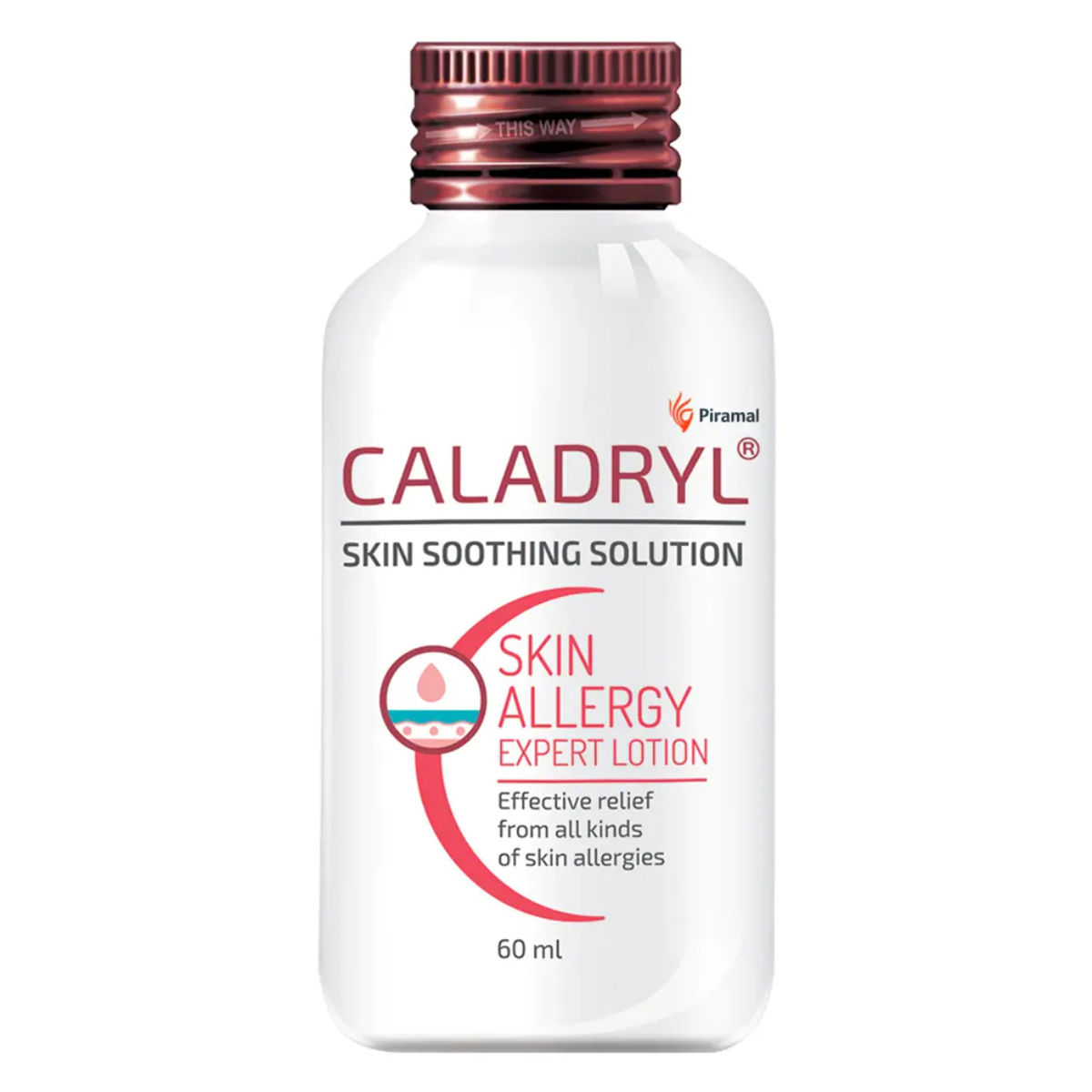 Buy Caladryl Skin Allergy Expert Lotion 60 ml | Relieves All Kind Of Skin Allergies, Rashes, Insect Bites, Sunburns, Prickly Heat, Minor Skin Irritation Online