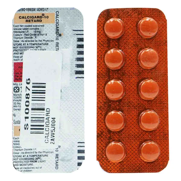 Calcigard 10 Retard Tablet