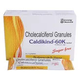 Caldikind-60K Sugar Free Butterscotch Sachet 1 gm, Pack of 1 GRANULES