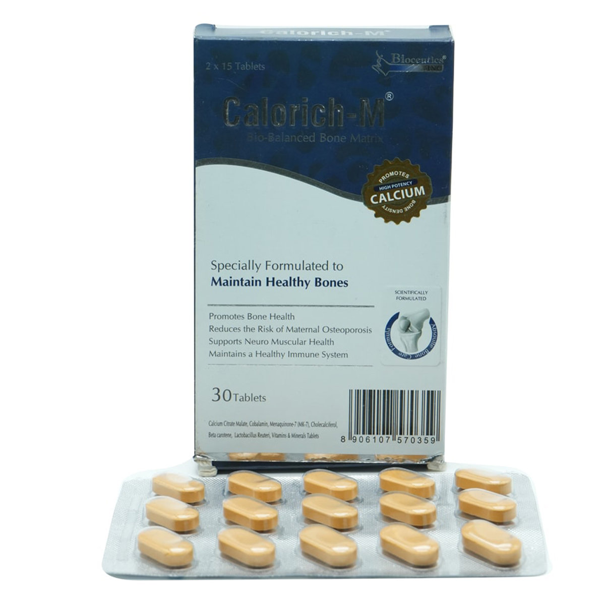 Calorich M Tablet 15's, Pack of 15 TABLETS Calorich M Tablet 15's, Pack of 15 TABLETS