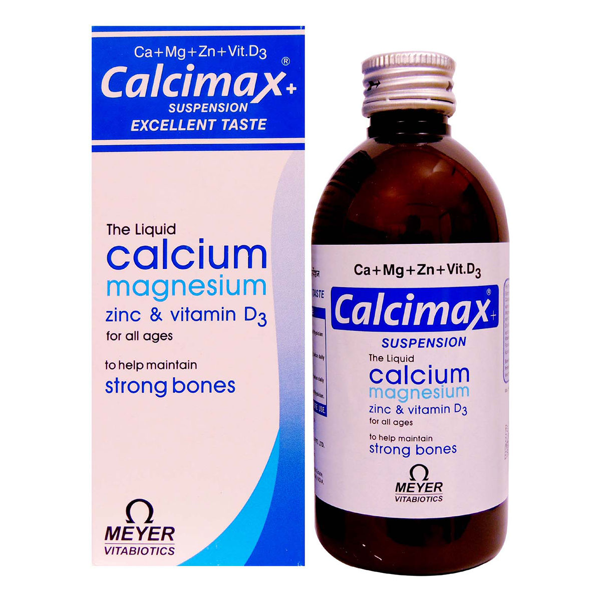 Buy Calcimax Plus Suspension 200 ml Online