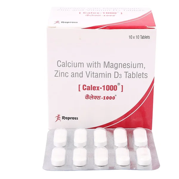 Calex-1000 Tablet 10's