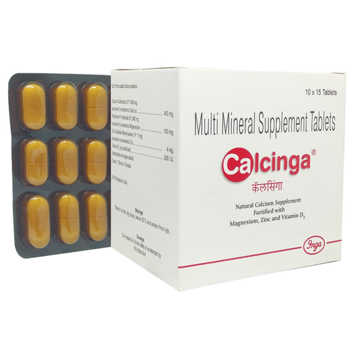 Buy Calcinga Tablet 15's Online