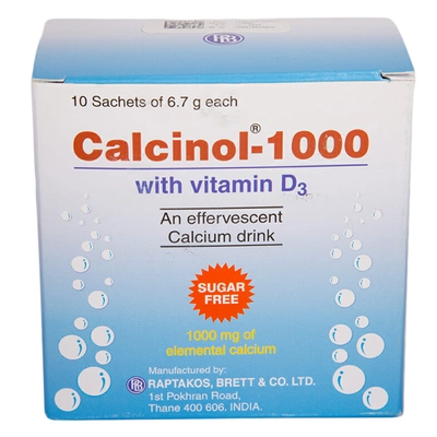 Calcinol 1000 Sachet 6.7 gm, Pack of 1 SACHET