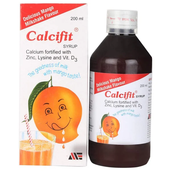 Calcifit Syrup 200 ml, Pack of 1 SYRUP