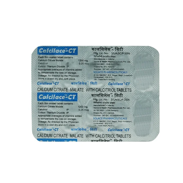Calcilace CT Tablet 10's