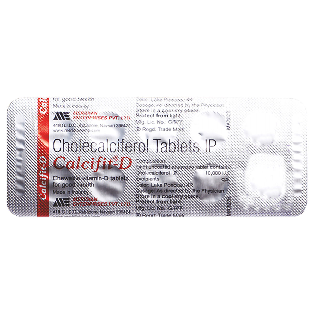 Buy Calcifit D Tablet 10's Online