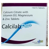 CALCILAB PLUS TABLET, Pack of 15 TABLETS