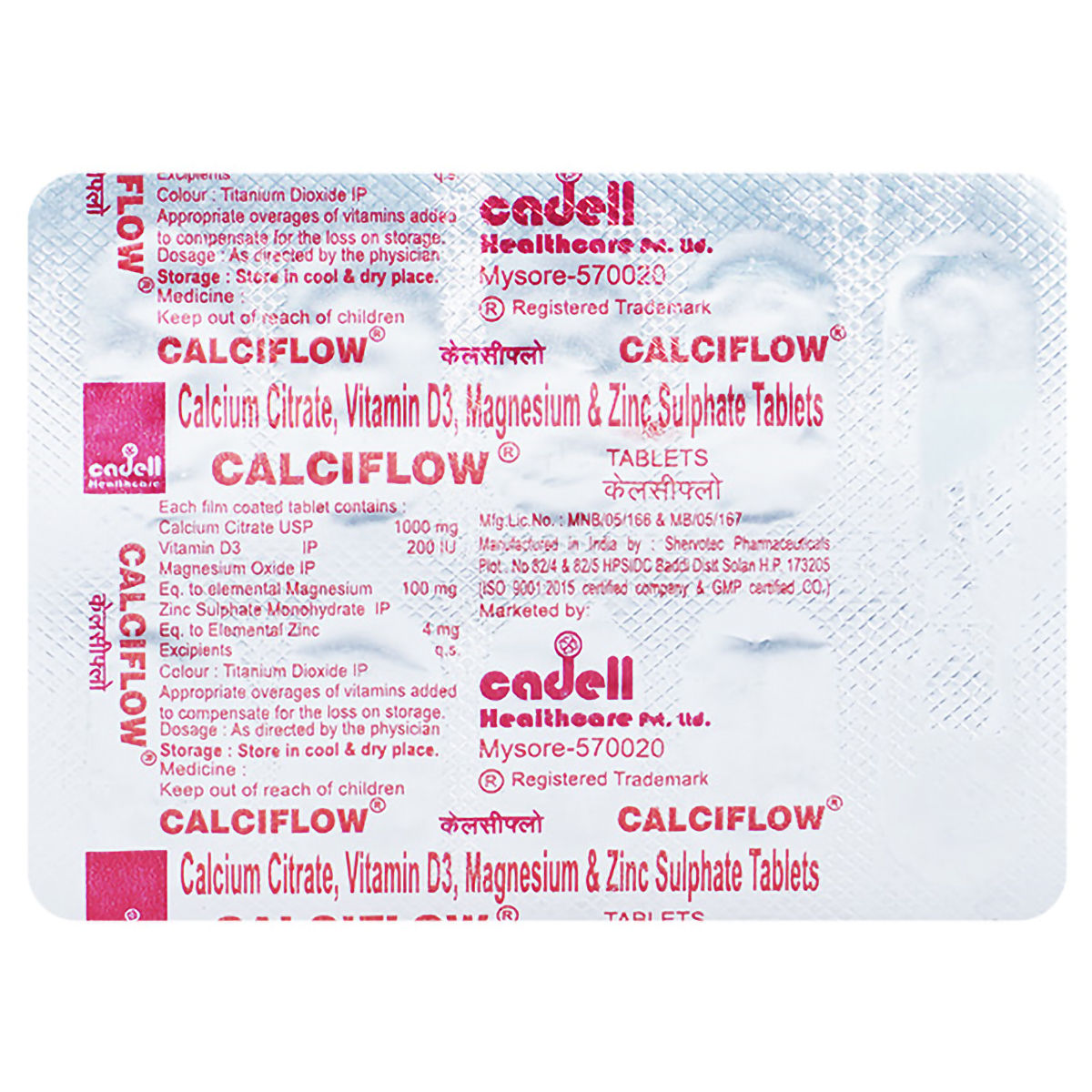 Buy Calciflow Tablet 10's Online