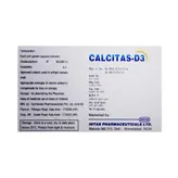 Calcitas-D3 Capsule 4's, Pack of 4 CAPSULES