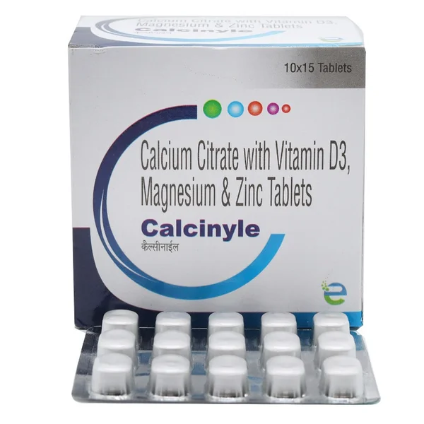 Calcinyle Tablet 15's, Pack of 15