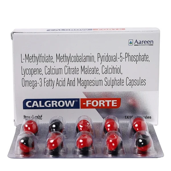 Calgrow-Forte Capsule 10's