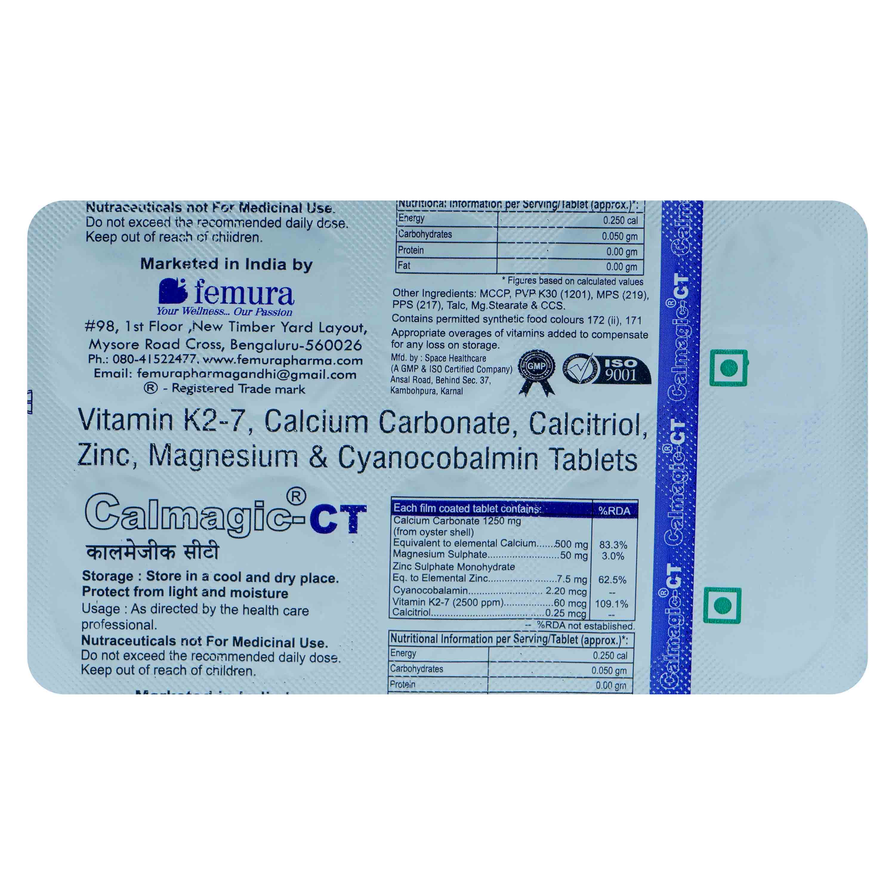 Buy Calmagic CT Tablet 10's Online