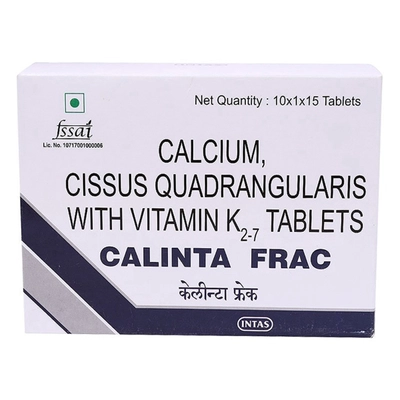 Calinta Frac Tablet 15's, Pack of 15 TABLETS