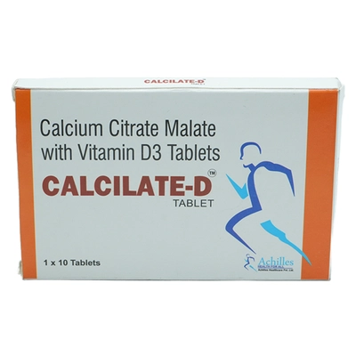 Calcilate-D Tablet 10's, Pack of 10 TABLETS