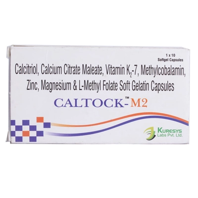 Caltock M2 Soft Gelatin Capsule 10's, Pack of 10