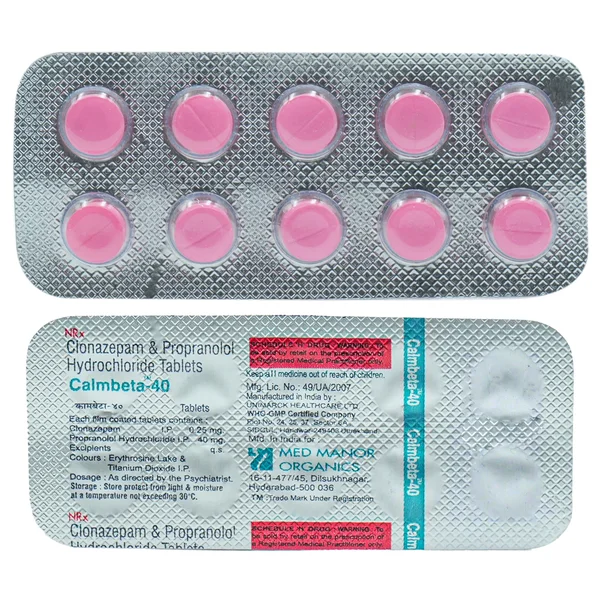 Calmbeta-40 Tablet