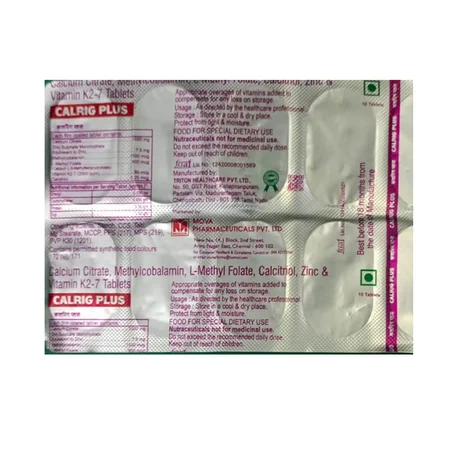 Calrig Plus Tablet 10'S